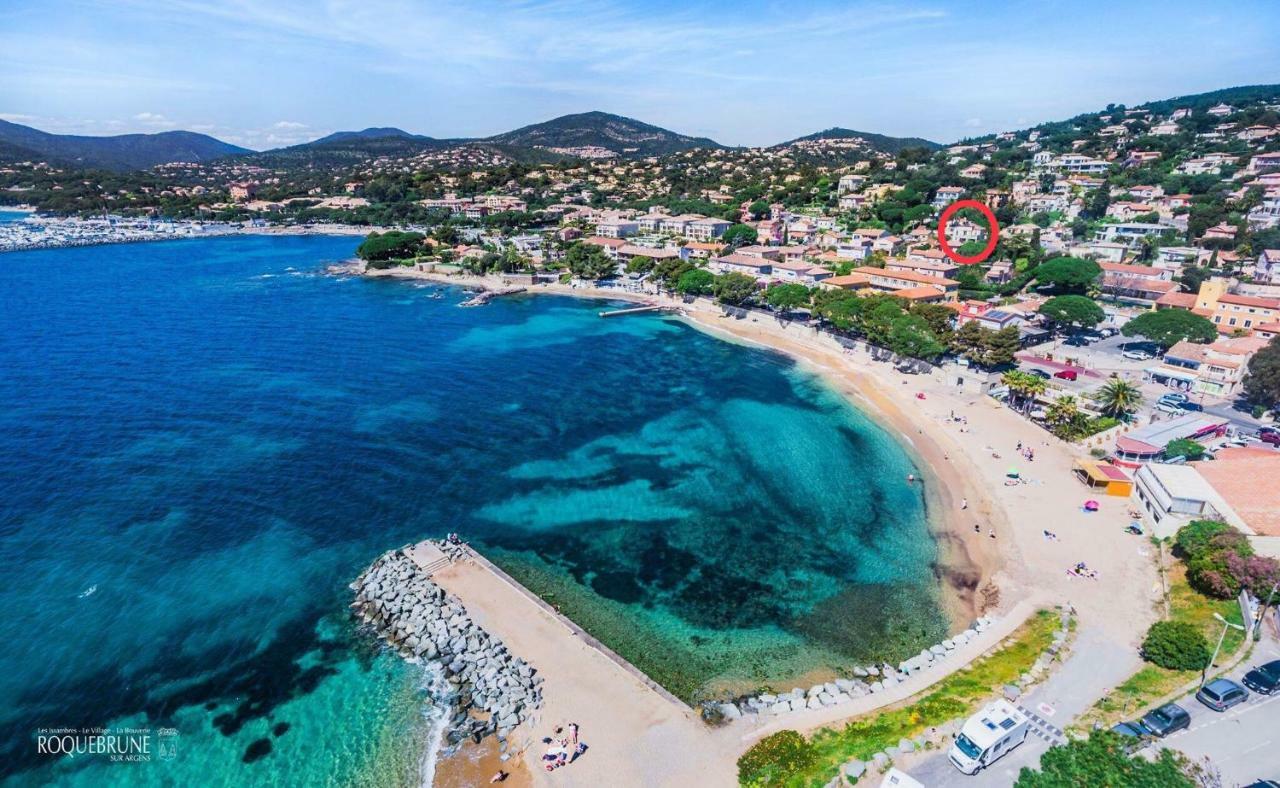 Avec Splendide Vue Mer, A 200 M De La Plage, Golfe De Saint-tropez Les Issambres